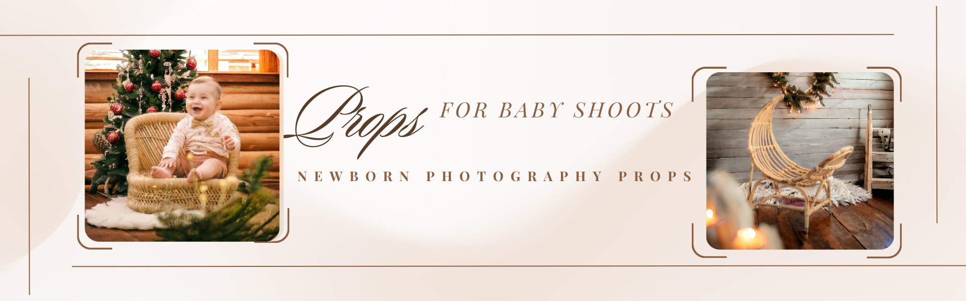 Newborn Photography Props Bakset Bed and Buckets