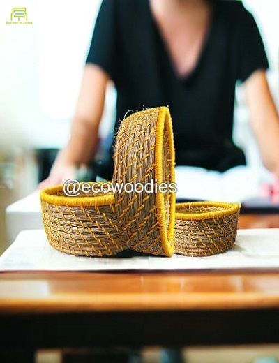 Picture of Home Decor Bamboo Basket