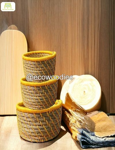 Picture of Home Decor Bamboo Basket