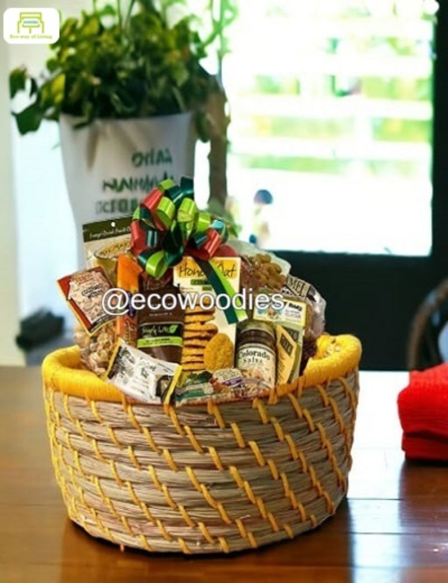 Picture of Home Decor Bamboo Basket