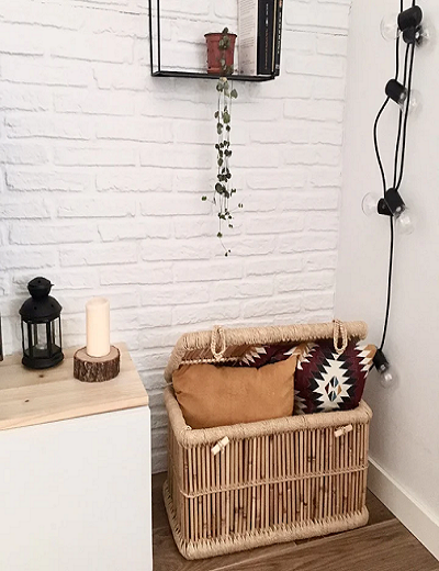 Picture of Wicker Storage Box/ Side Table Set