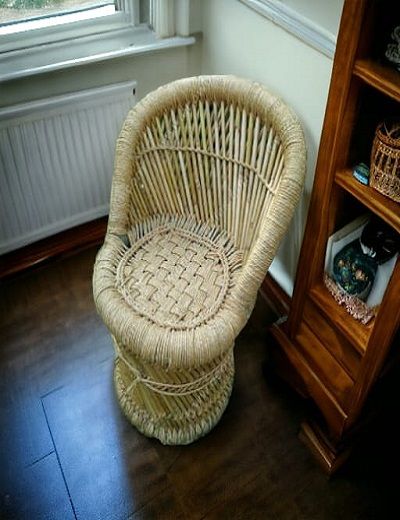 Picture of Handwoven Wicker Kids Chair