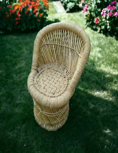 Picture of Handwoven Wicker Kids Chair