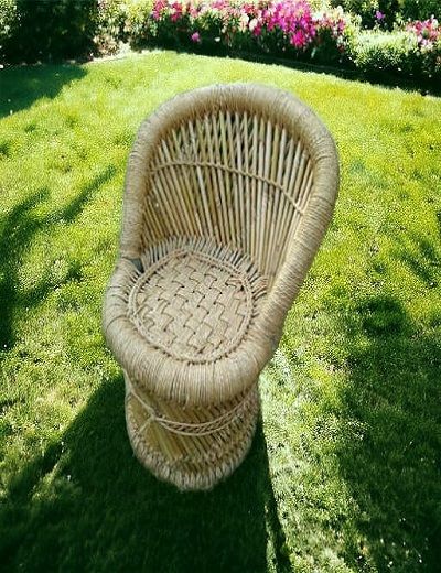 Picture of Handwoven Wicker Kids Chair