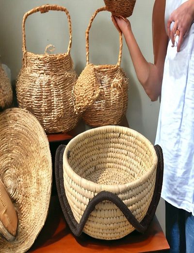 Picture of Table Top Decorative Flower/ Dry Fruit Basket