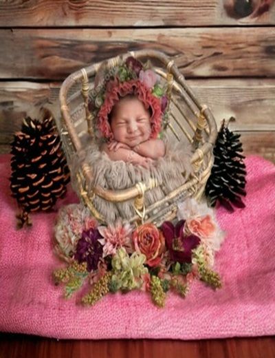 Picture of Bamboo Photo Prop Basket