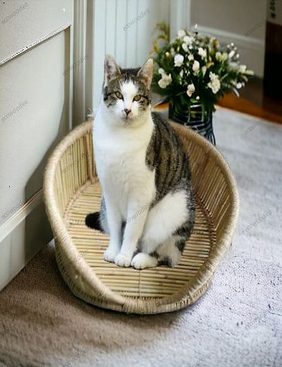 Picture of Wicker Pet Bed