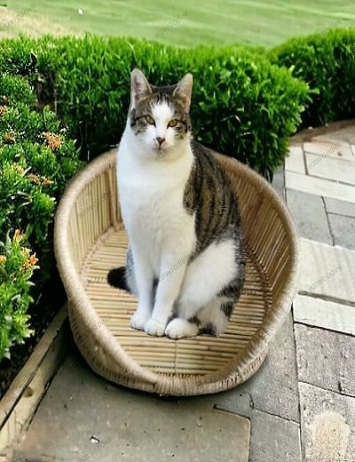 Picture of Wicker Pet Bed