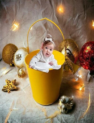 Picture of Newborn Photography Bucket Prop