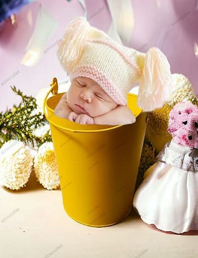 Picture of Newborn Photography Bucket Prop