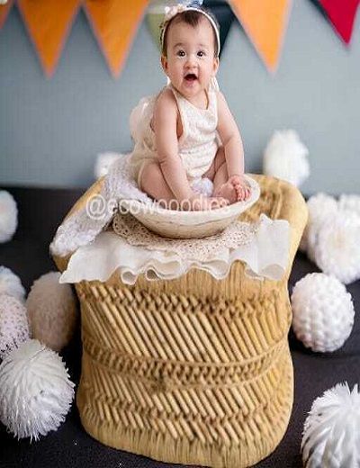 Picture of Newborn Photoshoot Ottoman