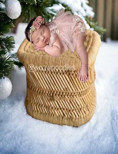 Picture of Newborn Photoshoot Ottoman