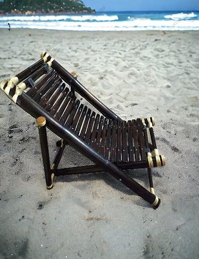 Picture of Bamboo Foldable Sun Lounger