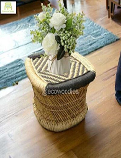 Picture of Wicker Small Ottoman  