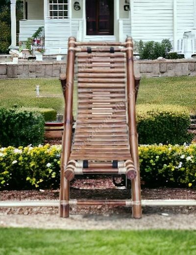 Picture of Bamboo Foldable Sun Bed