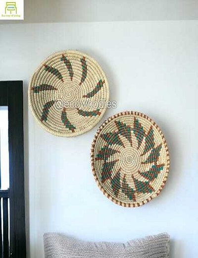 Picture of Rustic Wall Decor Hanging Baskets