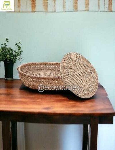 Picture of Factory Home Cane Rattan Tray Coffee Tray 