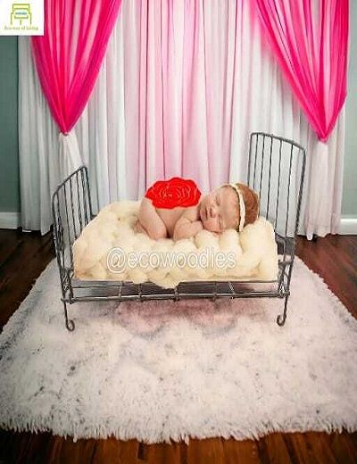 Picture of Newborn Metal Steel Dainty Iron Bed Newborn Photography Bed  