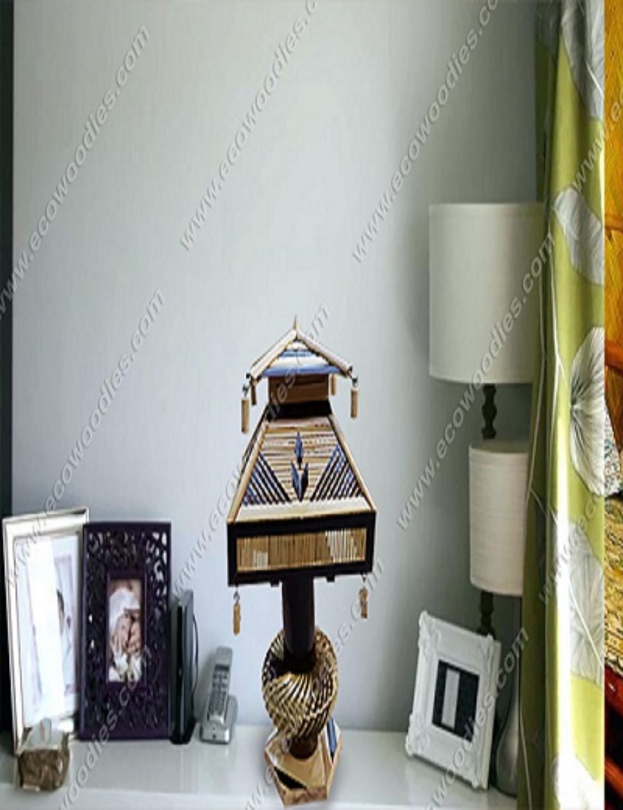 Picture of Bamboo Table Top Lamp