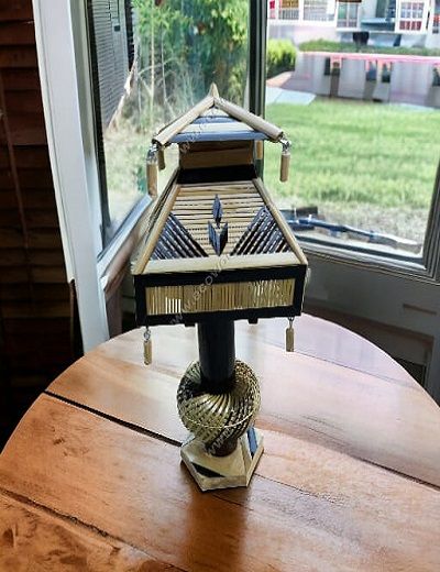 Picture of Bamboo Table Top Lamp