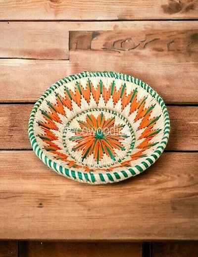 Picture of Handwoven Wicker Wall Decor Set  of 3 Basket