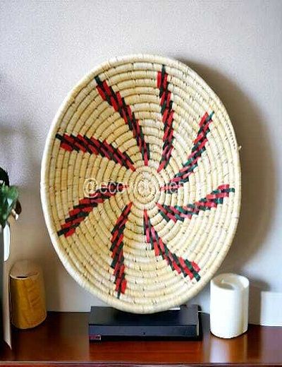 Picture of Handmade Wicker Wall Decor Set of  3 Baskets